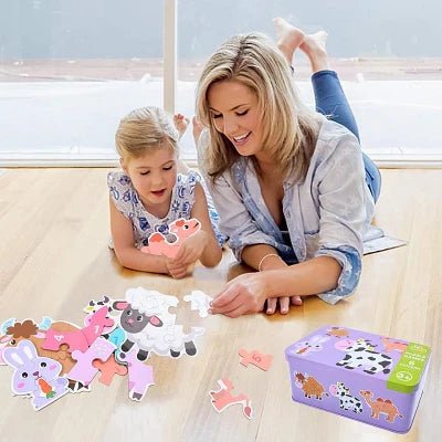 Puzzle Montessori - BabyPuzzle™ - Bétail - Mamanternelle