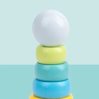 Jouet en Bois - WoodenToys™ - Tour Macaron - Mamanternelle
