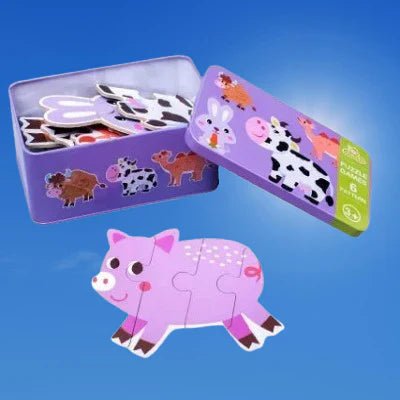 Puzzle Montessori - BabyPuzzle™ - Bétail - Mamanternelle