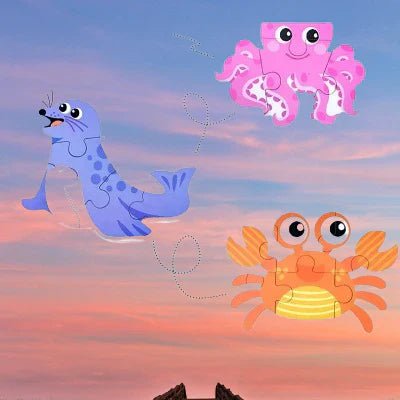 Puzzle Montessori - BabyPuzzle™ - Océan - Mamanternelle