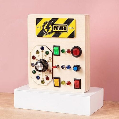 Tableau Montessori - BusyBoardCircuit™ - Bande - Mamanternelle
