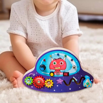 Tableau Montessori - BusyBoardCircuit™ - OVNI - Mamanternelle