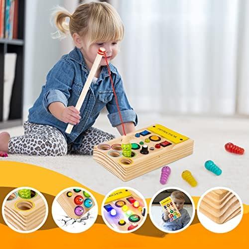 Tableau Montessori - BusyBoardCircuit™ - Pêche - Mamanternelle